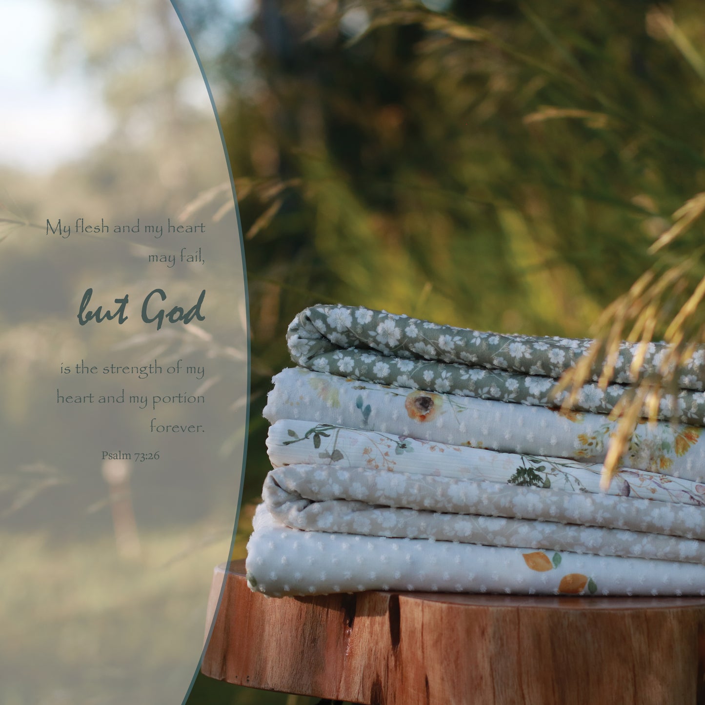 Bees & Lemons | Swiss Dot Knit Fabric