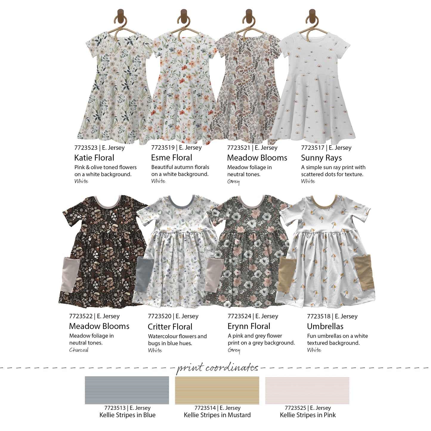 Sunny Rays | Eureka Jersey Knit Fabric