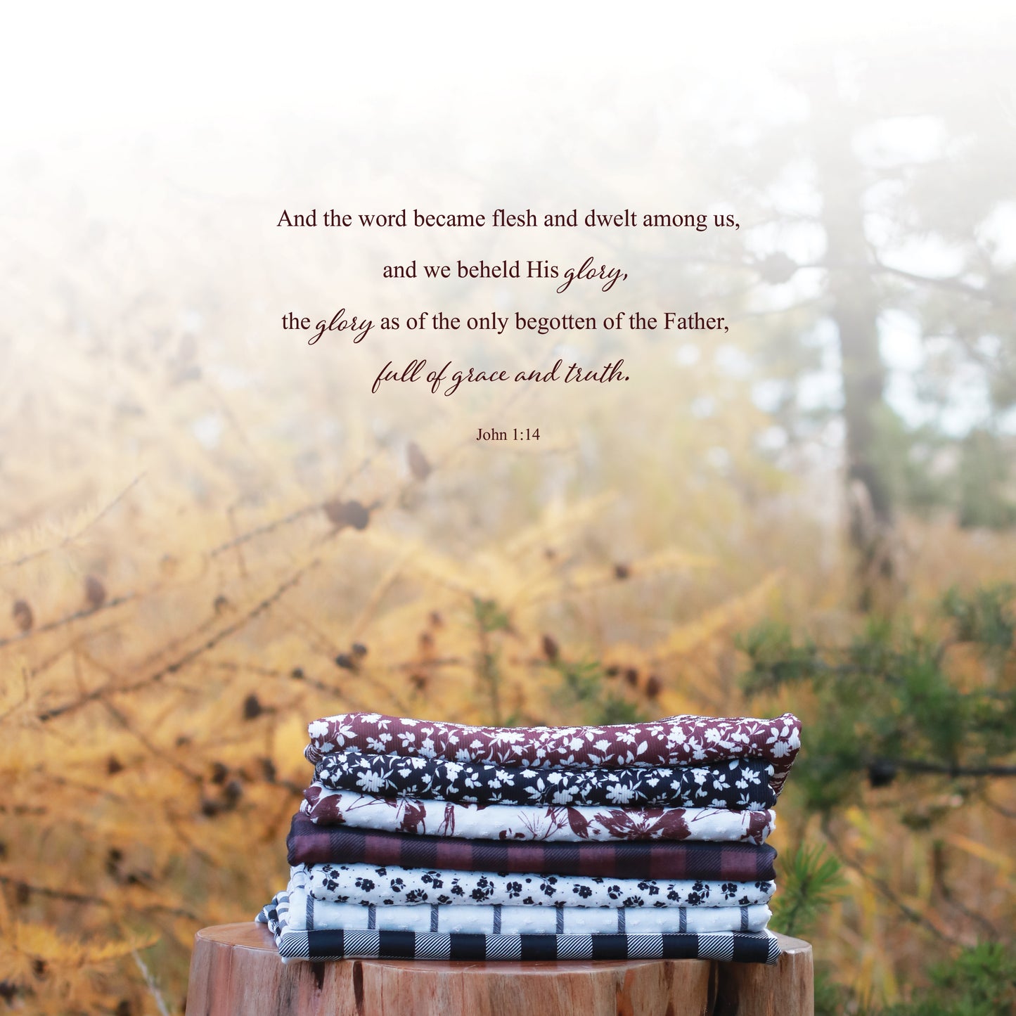 Willow Floral in Inverted Burgundy