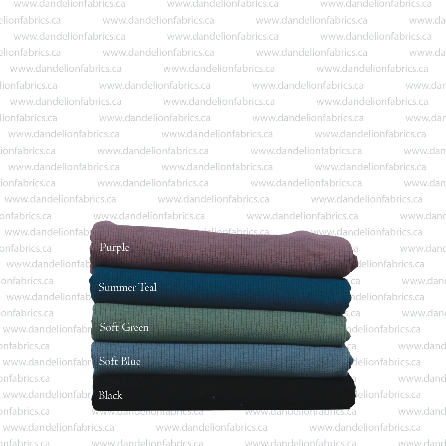 Pebble Stone Knit Fabric | Black