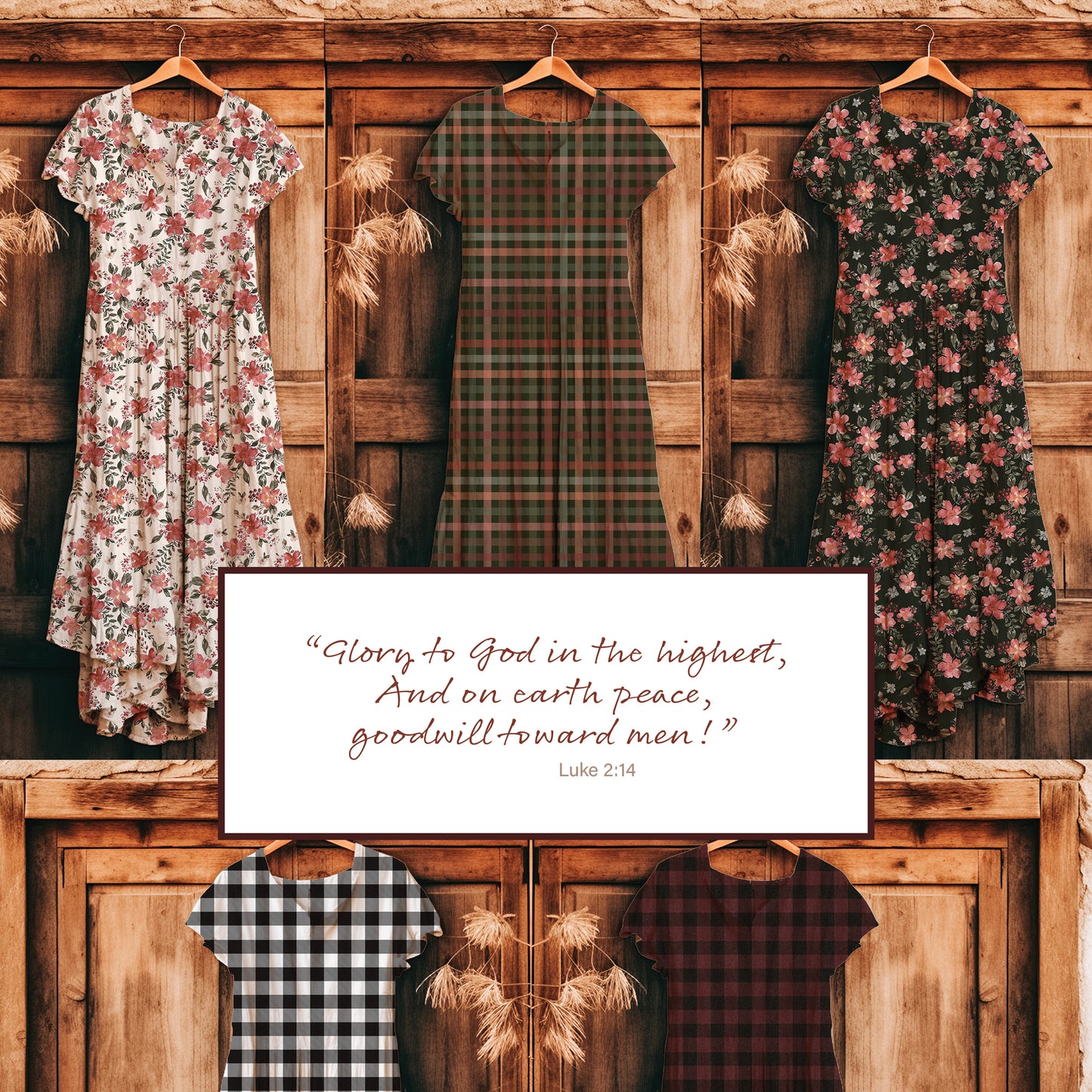 Slightly Imperfect - Read Below | Buffalo Plaid in Deep Red | Eureka Jersey Knit Fabric