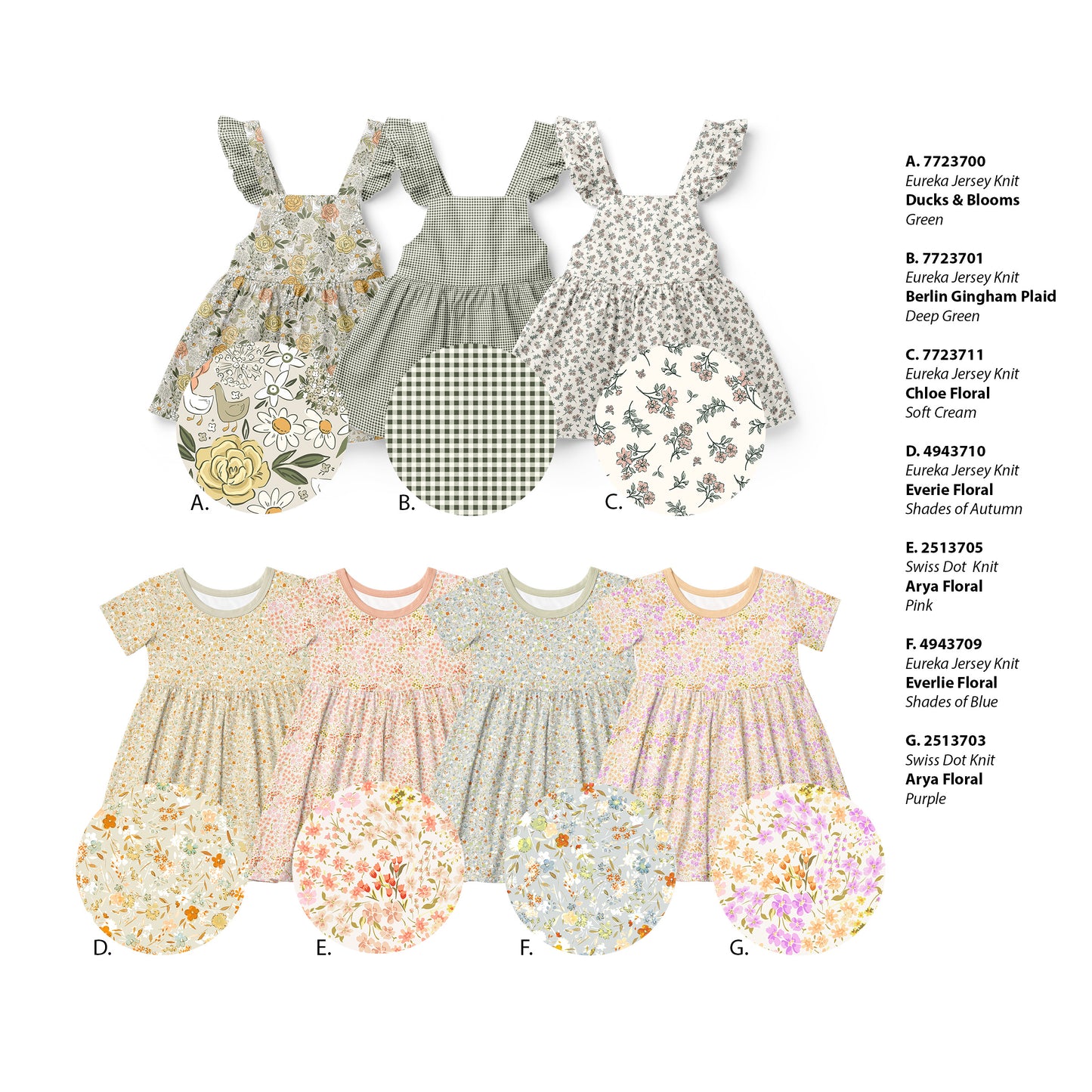 Arya Floral in Purple | Swiss Dot Knit Fabric