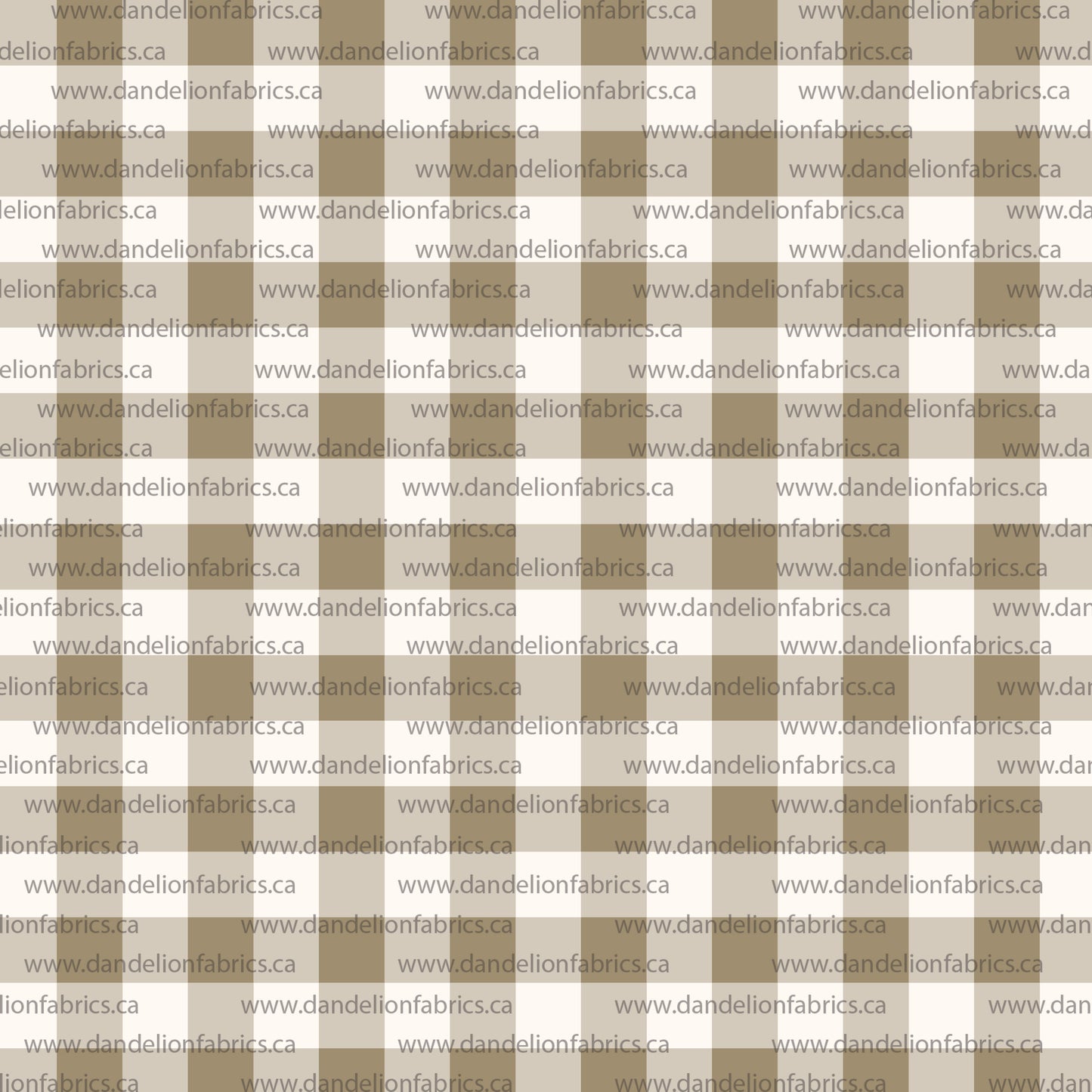 Vienna Gingham Plaid in Olive Green | Summer Breeze Knit Fabric