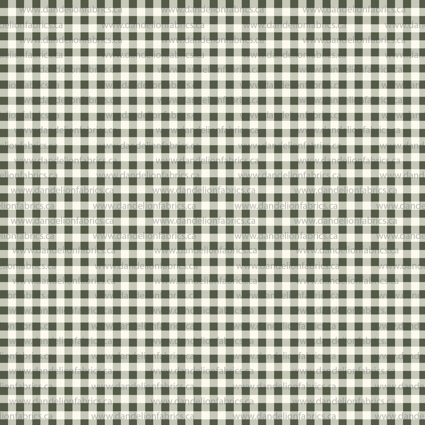 Berlin Gingham Plaid in Deep Green | Eureka Jersey Knit Fabric