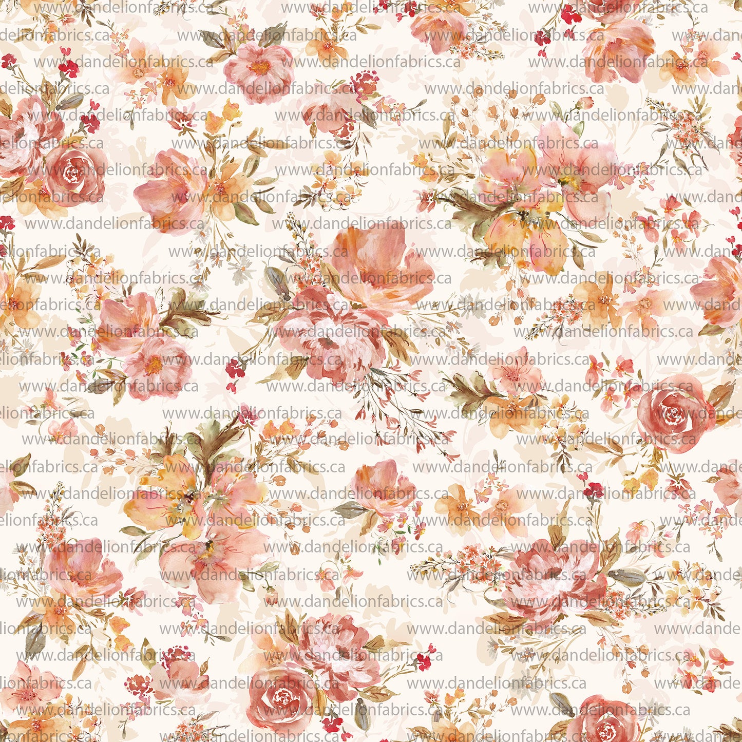 Hope Floral | Pebble Stone Knit Fabric