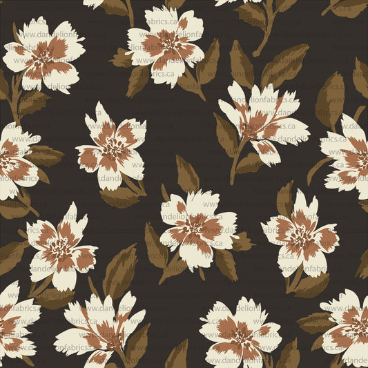 Hazel Vintage Floral | Summer Breeze Knit Fabric