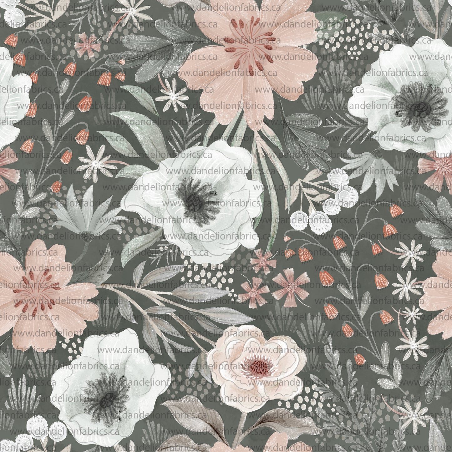 Erynn Floral | Eureka Jersey Knit Fabric